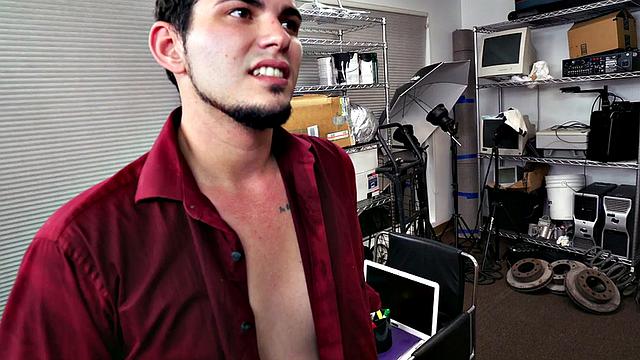 Dominant BBC jock fucks office stud in white tight ass