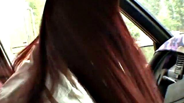 Hot brunette masturbates in POV