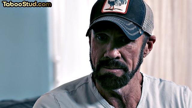 Muscled ebony doggystyled by DILF