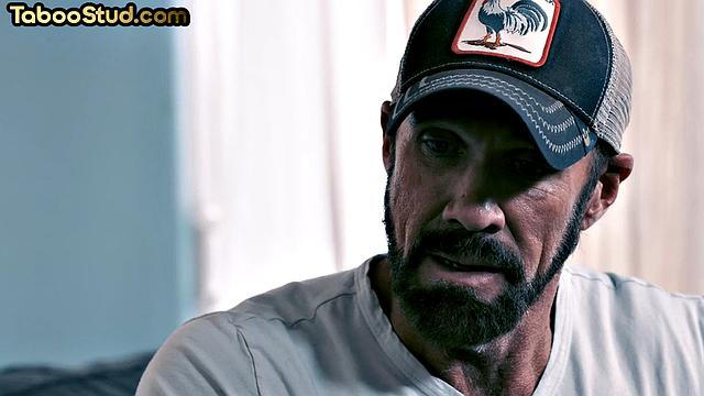 Muscled ebony doggystyled by DILF