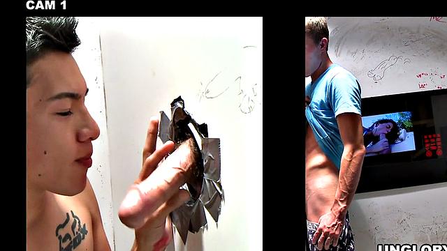 Fooled straight amateur by gay