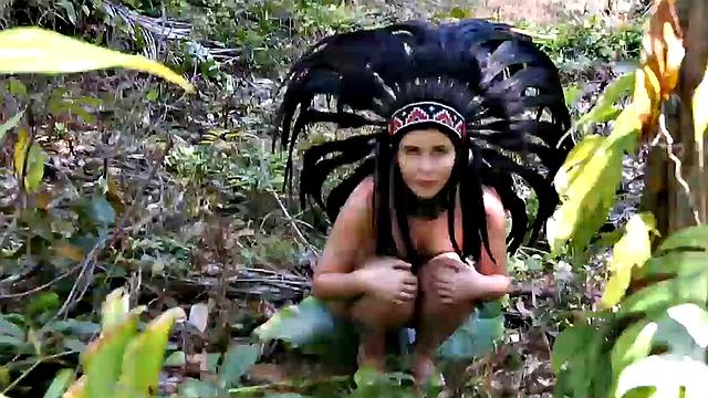 Butt Naked In the Forest