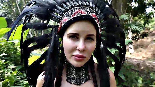 Butt Naked In the Forest