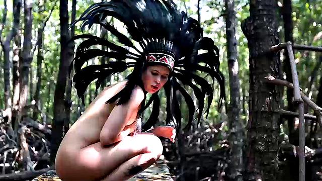 Butt Naked In the Forest