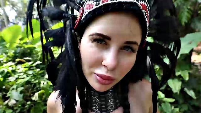 Butt Naked In the Forest