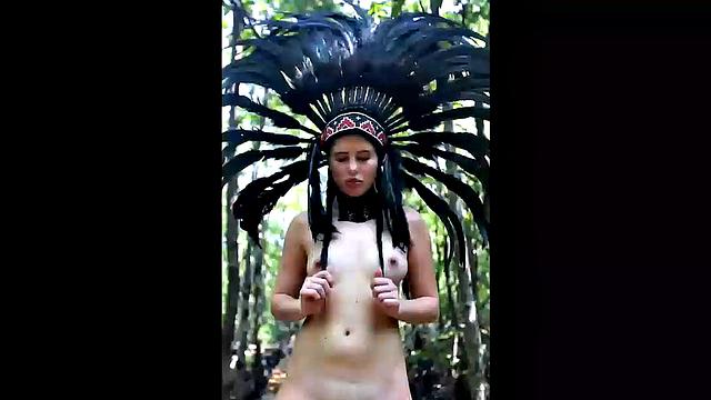 Butt Naked In the Forest