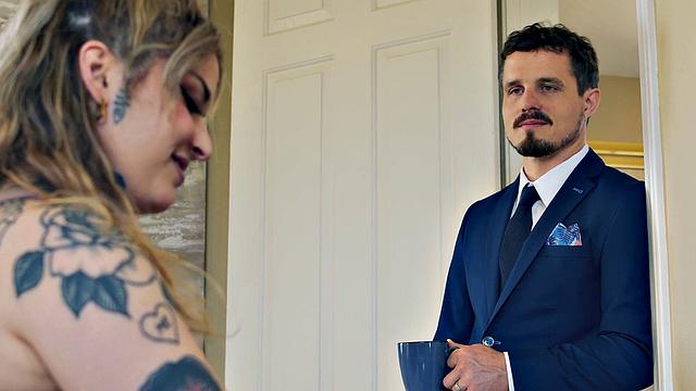 PURE TABOO Cheating Wife Vanessa Vega Brings Secret Lover In After Blindfolding Innocent Husband