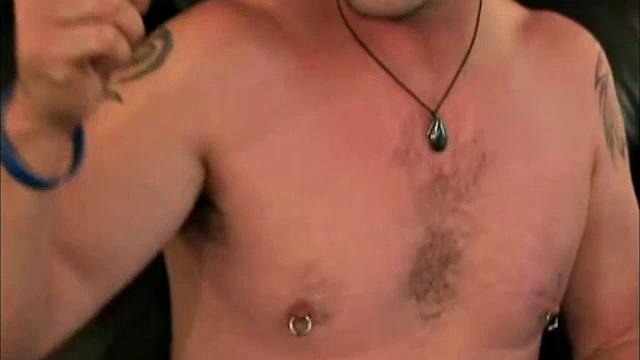 This guy is a musician at heart, but due to the bad economy he makes a living in construction. Rob is 38 years old, 5' 8" and 160 pounds of straight man. He says he likes to watch penetration in porn..."It's my thing".