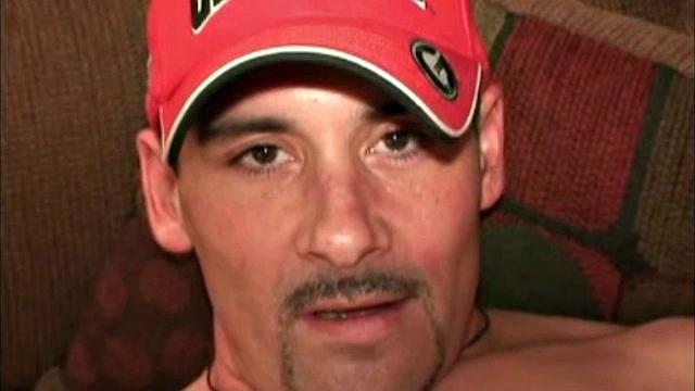 This guy is a musician at heart, but due to the bad economy he makes a living in construction. Rob is 38 years old, 5' 8" and 160 pounds of straight man. He says he likes to watch penetration in porn..."It's my thing".