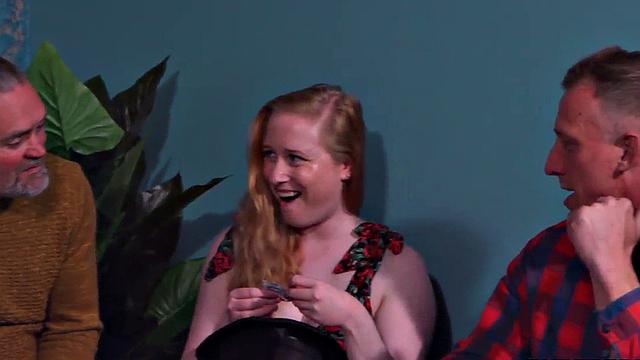 Voyeur group watches British babe fucked in room next to them