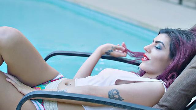 Get ready for a wild ride as you get your tight pussy and small tits pierced outdoors