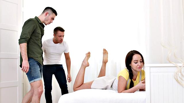 Surprise DP for Teen Natali Ruby