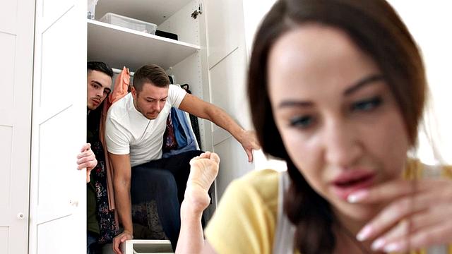 Surprise DP for Teen Natali Ruby