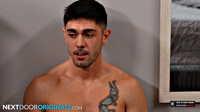 NextDoorStudios - Frustrated Straight Jock Can't Cum, Roomie Lends A Hand