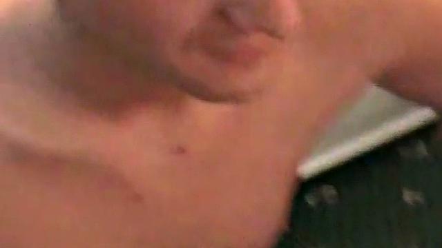 Amateur German gay barebacked in threesome till cum in mouth