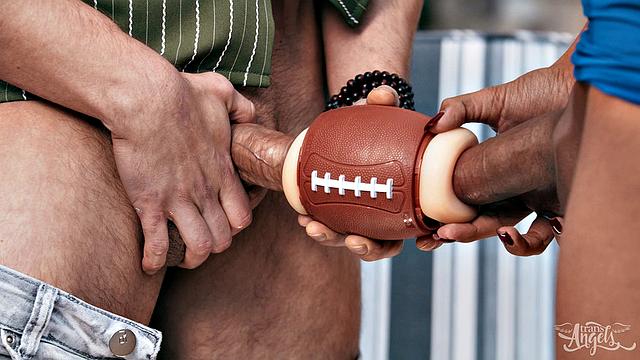 Balls Deep In My Football Babe