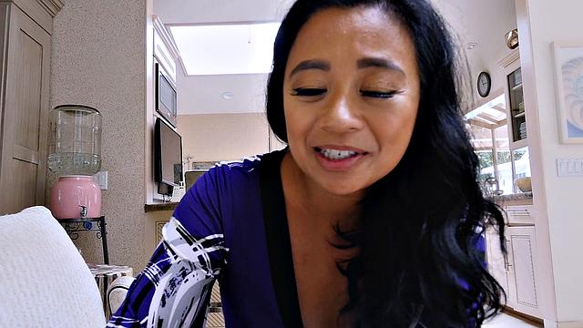 Asian Stepmom Loves Son Long Time