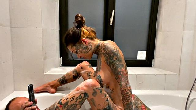 Lucy ZZZ Bathtub Fucking Camera Shot