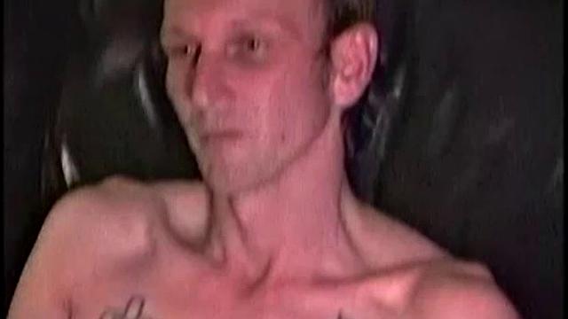 Tim strips down and gets fucked by a working man