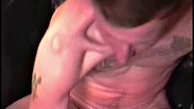 Tim strips down and gets fucked by a working man