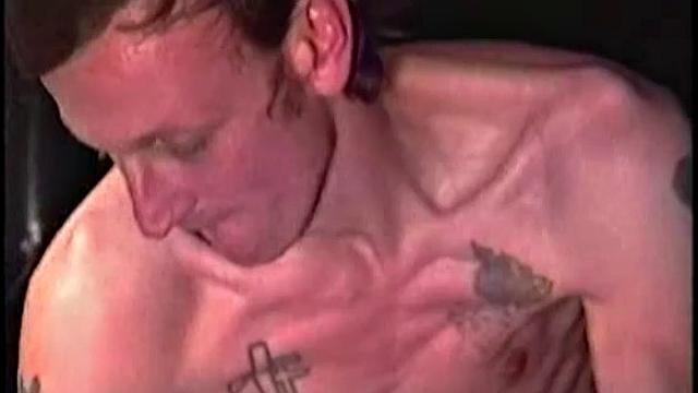 Tim strips down and gets fucked by a working man