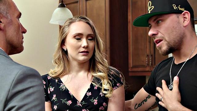 WAM MILF with big ass rides cock after massage