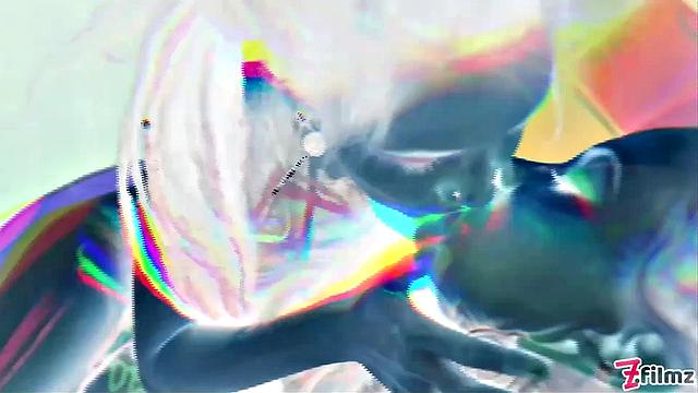 Alternative Teen Threesome With Anal Gapes And Facial