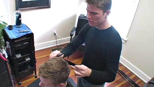 Straight college frat boy Blake Kennedy introduced to gay sex by Brandon Banks