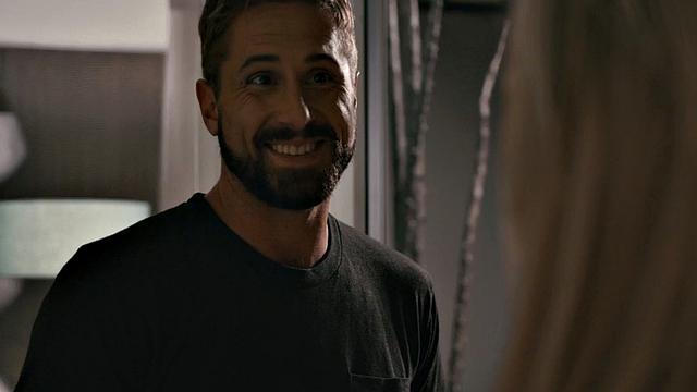 Busty trans MILF in lingerie bangs BFs asshole