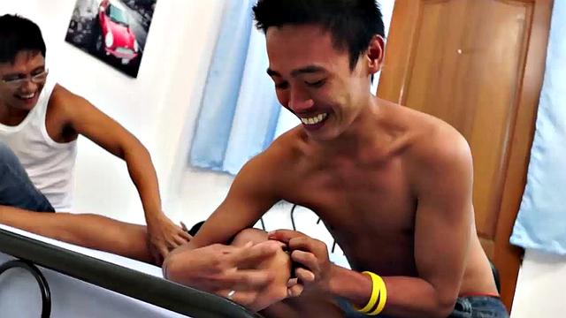 Hunter Tickled by Two