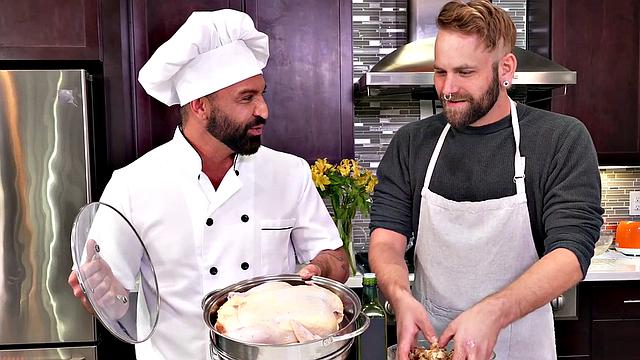 Turkey Stuffed Check - Dominic Pacifico, Josh Mikael - FistingInferno