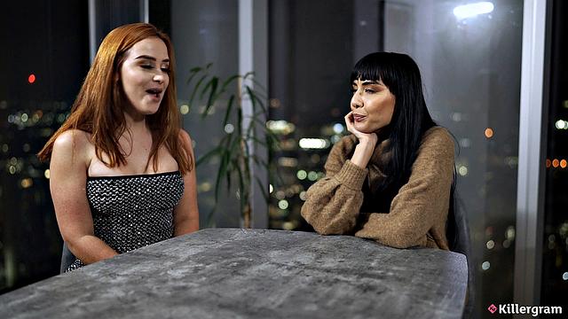 Янис Гриффит примеряет нового мужика с тату и хвастается своей киской перед камерой, пока Хуан Лучо справляется с задачей - конкурс на лучшую изящную минетчицу явно открыт.