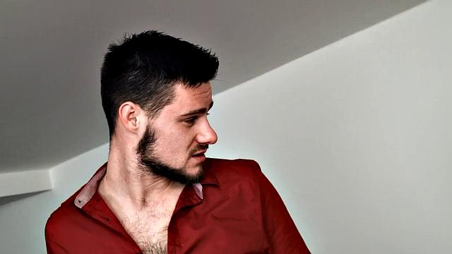 Hairy gay stud drilling friend missionary anally