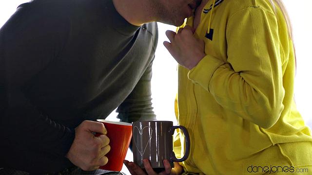 Cozy winter cabin sex