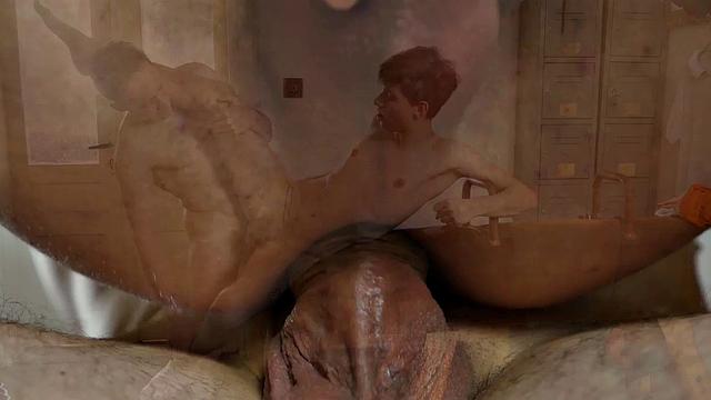 Тренер Виктор жёстко трахается с Юри без резинки в его упругую жопу