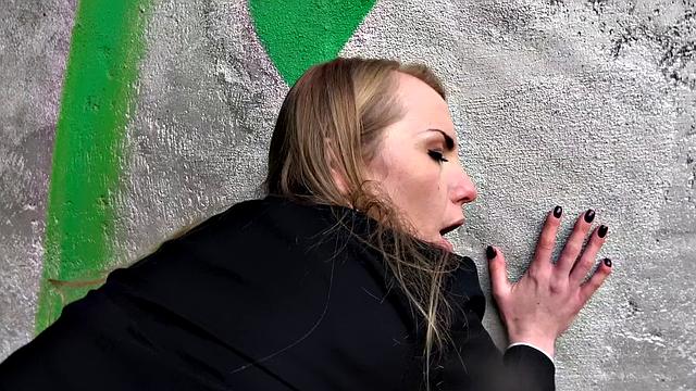 Cute Russian fucked in tights