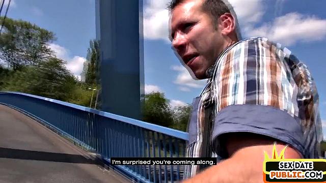 Petite Asian public fucked outdoor by sex date guy