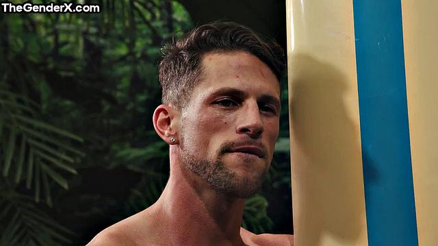 Trans beauty destroyed by muscled guy