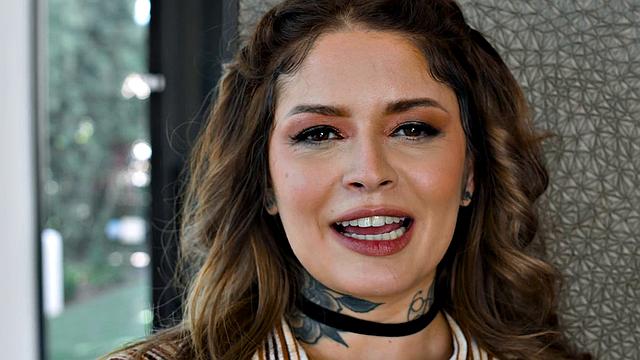 ADULT TIME - Tatted Babe Vanessa Vega Is The Perfect Sub! Wants To Bow Down To Huge Cock!