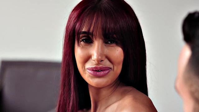 Stunning inked babe squirting while fingered her BF