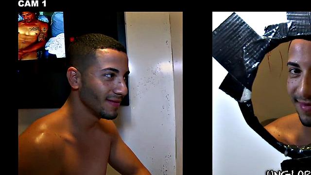 Real gloryhole straight guy fooled by bait