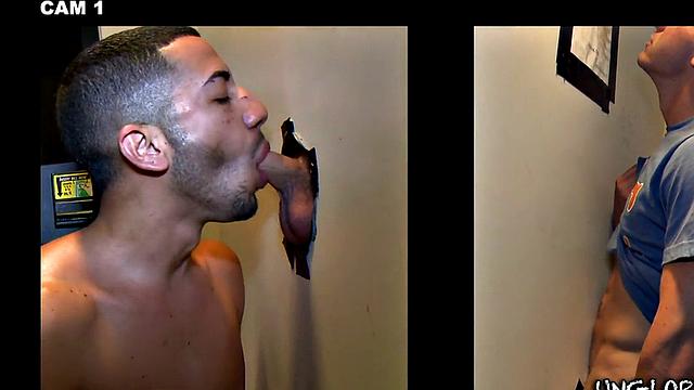 Real gloryhole straight guy fooled by bait