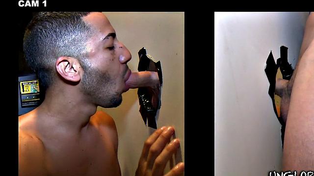 Real gloryhole straight guy fooled by bait
