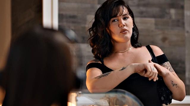 Petite 19yo tranny drilled in asshole by white cock