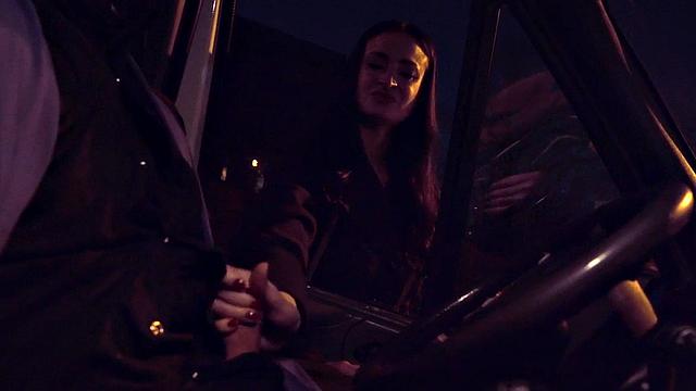 Stunning babe picked up by fake priest and doggystyled