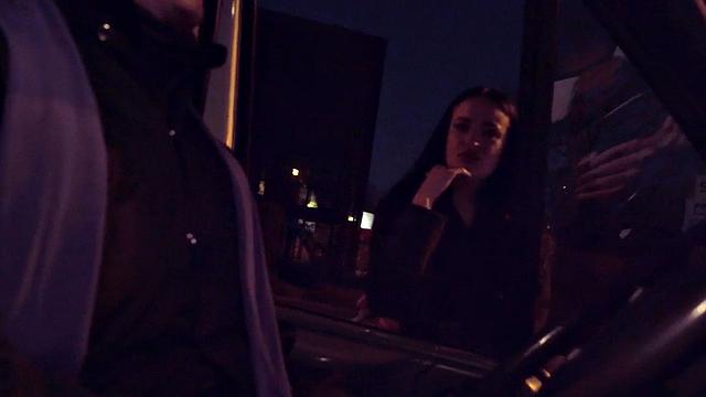 Stunning babe picked up by fake priest and doggystyled