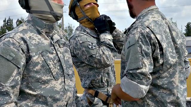 Seduced army gay fucked in doggystyle by nice dick