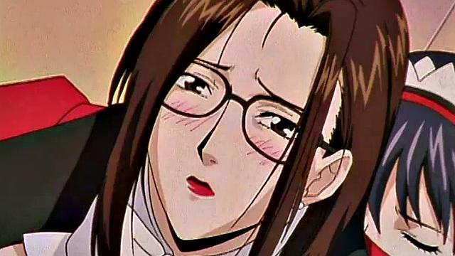 Anime lesbian group masturbation session