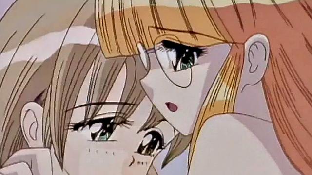 Anime lesbian group masturbation session