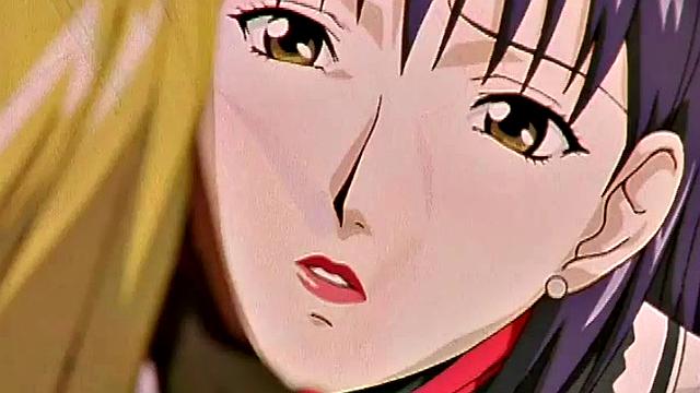 Anime lesbian group masturbation session